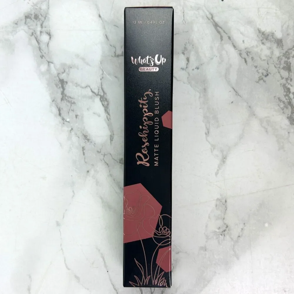 NIB Whats Up Beauty Rosehippity Matte Liquid Blush in Heirloom